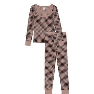 PINK Victoria's Secret Thermal Pajama Set
